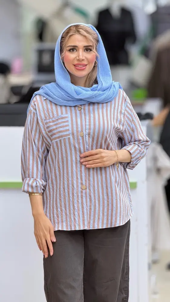 شومیز راه راه